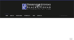 Desktop Screenshot of derreverelaw.com